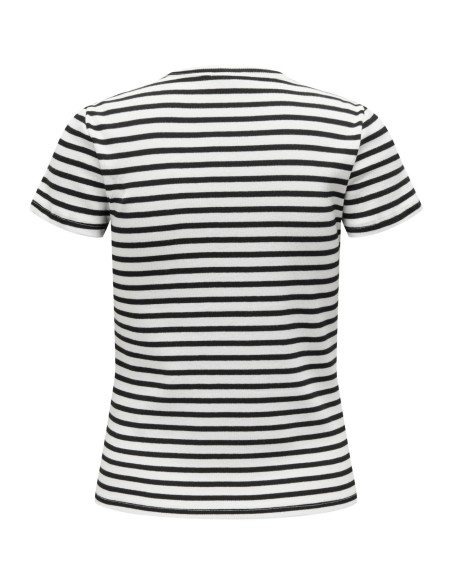 CAMISETA JDYSOLAR S/S O NECK TOP JRS NOOS Cloud Dancer BLACK