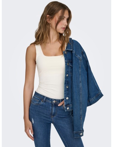 ONLEA S/L 2-WAYS FIT TOP JRS NOOS Cloud Dancer