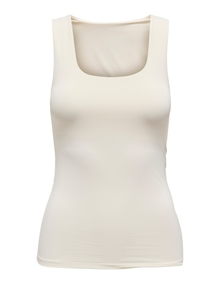 ONLEA S/L 2-WAYS FIT TOP JRS NOOS Cloud Dancer