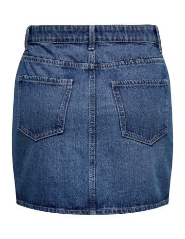 MINI FALDA VAQUERAS ONLMATILDA SHORT SKIRT DNM PIM MOCH Medium Blue Denim