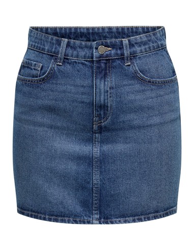 MINI FALDA VAQUERAS ONLMATILDA SHORT SKIRT DNM PIM MOCH Medium Blue Denim
