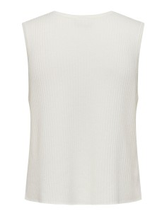 JDYALEXANDRA S/L BUTTON TOP KNT Cloud Dancer 2