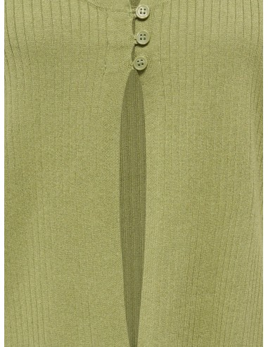 JDYALEXANDRA S/L BUTTON TOP KNT Sage