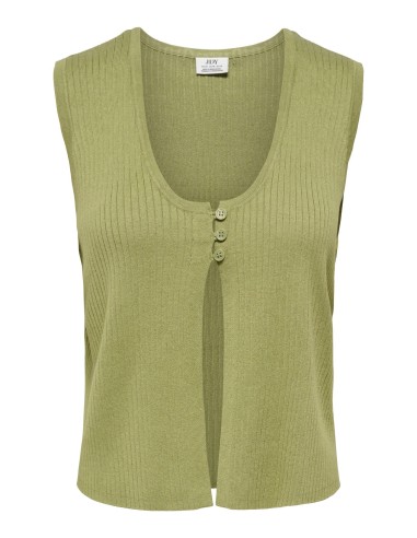 JDYALEXANDRA S/L BUTTON TOP KNT Sage