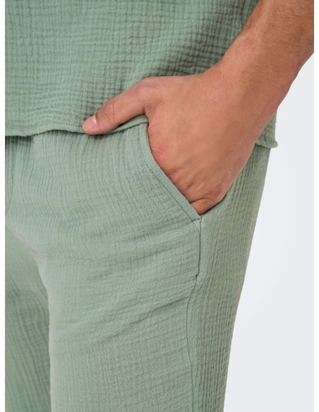 PANTALON ONSSINUS 0158 LOOSE PANT Iceberg Green