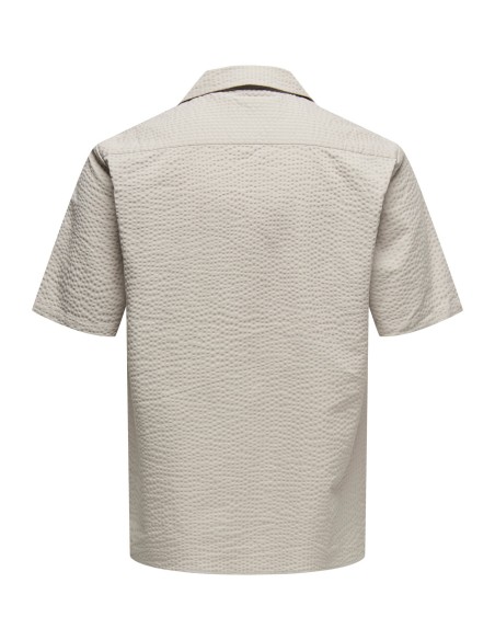 CAMISA MANGA CORTA ONSEYE RESORT SEERS 0009 SHIRT NOOS Silver Lining