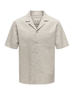 CAMISA MANGA CORTA ONSEYE RESORT SEERS 0009 SHIRT NOOS Silver Lining