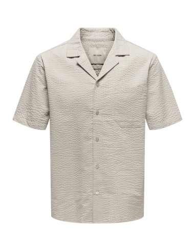 CAMISA MANGA CORTA ONSEYE RESORT SEERS 0009 SHIRT NOOS Silver Lining