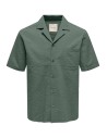 CAMISA MANGA CORTA ONSEYE RESORT SEERS 0009 SHIRT NOOS Castor Gray