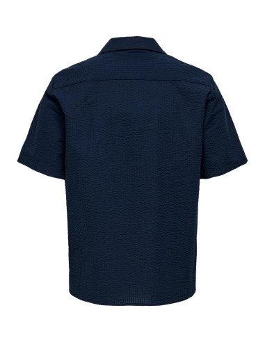 CAMISA MANGA CORTA ONSEYE RESORT SEERS 0009 SHIRT NOOS Navy Blazer