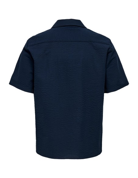CAMISA MANGA CORTA ONSEYE RESORT SEERS 0009 SHIRT NOOS Navy Blazer