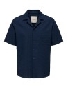 CAMISA MANGA CORTA ONSEYE RESORT SEERS 0009 SHIRT NOOS Navy Blazer
