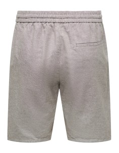 BERMUDAS ONSLINUS 0007 COT LIN SHORTS NOOS Bungee Cord TWO TONE (WHITE) 2