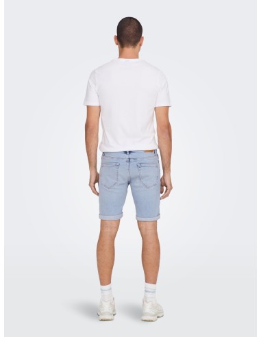 BERMUDAS VAQUERAS ONSPLY LB 5189 TAI DNM SHORTS NOOS Light Blue Denim