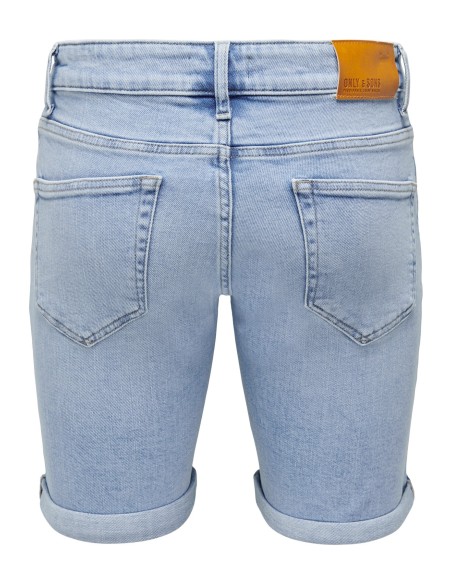 BERMUDAS VAQUERAS ONSPLY LB 5189 TAI DNM SHORTS NOOS Light Blue Denim