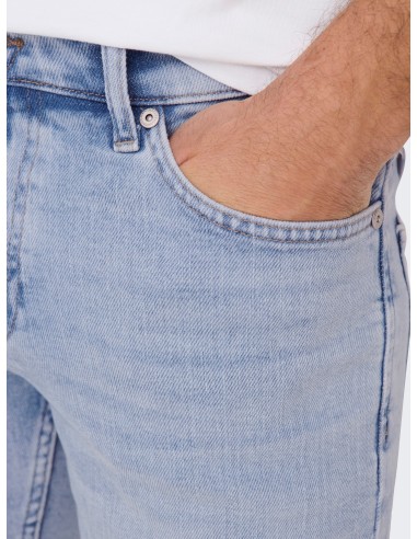 BERMUDAS VAQUERAS ONSPLY LB 5189 TAI DNM SHORTS NOOS Light Blue Denim