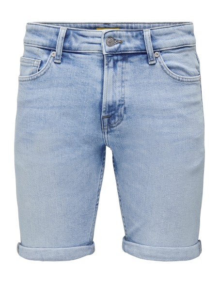 BERMUDAS VAQUERAS ONSPLY LB 5189 TAI DNM SHORTS NOOS Light Blue Denim