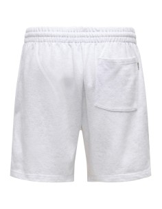 BERMUDAS ONSDAVID SHORTS SWEAT Super Light Grey Melange 2
