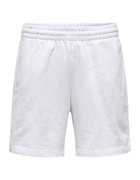BERMUDAS ONSDAVID SHORTS SWEAT Super Light Grey Melange
