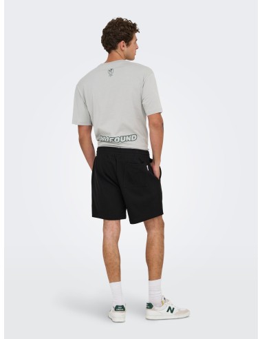 BERMUDAS ONSDAVID SHORTS SWEAT Black