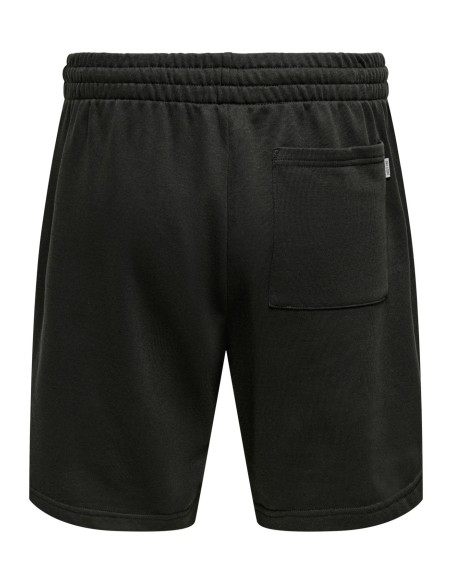 BERMUDAS ONSDAVID SHORTS SWEAT Black