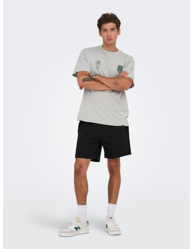 BERMUDAS ONSDAVID SHORTS SWEAT Black