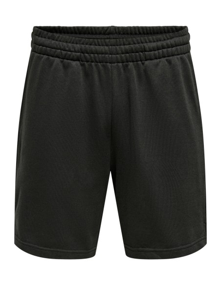 BERMUDAS ONSDAVID SHORTS SWEAT Black