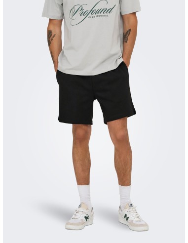 BERMUDAS ONSDAVID SHORTS SWEAT Black