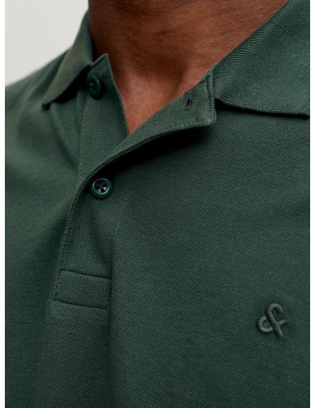 POLO JJEBASIC POLO SS NOOS Darkest Spruce
