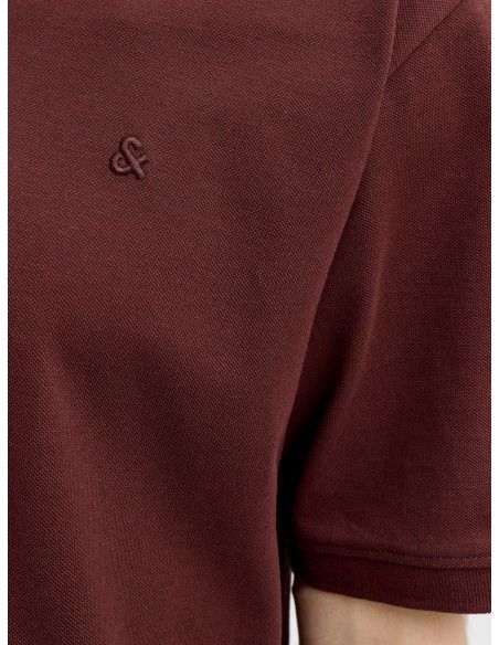 POLO JJEBASIC POLO SS NOOS Bitter Chocolate