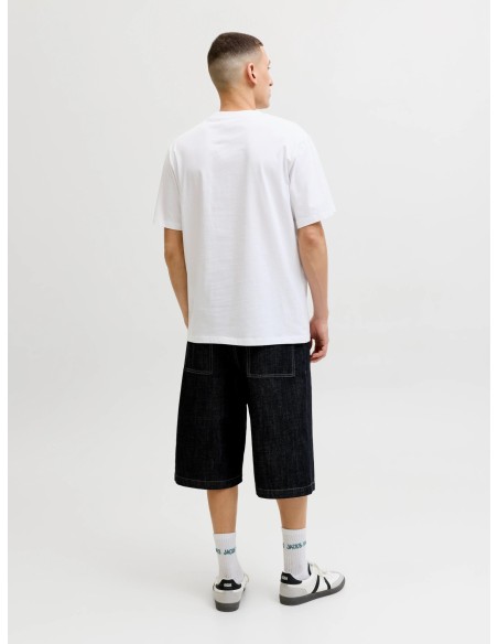 CAMISETA JJINDIANA TEE SS CREW NECK LN Bright White