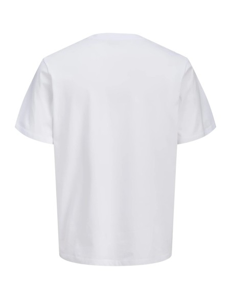 CAMISETA JJINDIANA TEE SS CREW NECK LN Bright White