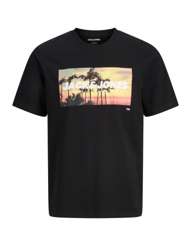 CAMISETA JJINDIANA TEE SS CREW NECK LN Bright Black