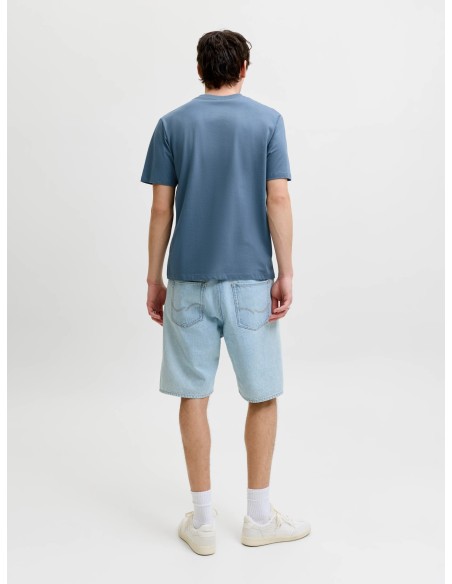 CAMISETA JJINDIANA TEE SS CREW NECK LN Blue Mirage