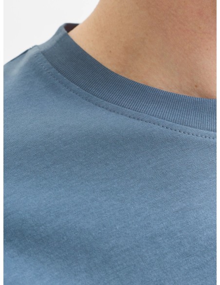 CAMISETA JJINDIANA TEE SS CREW NECK LN Blue Mirage