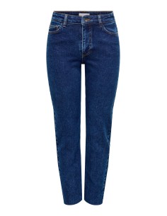 VAQUEROS JDYLULLU HWSTRAIGHT ANK JEANS DB NOOS Dark Blue Denim