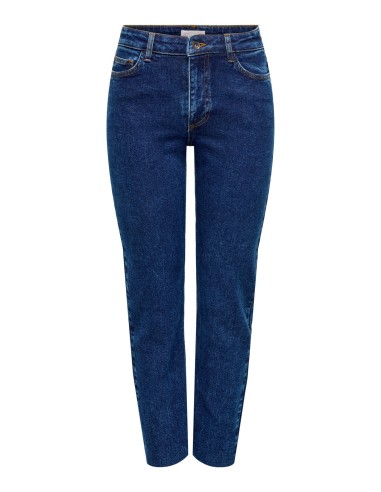 VAQUEROS JDYLULLU HWSTRAIGHT ANK JEANS DB NOOS Dark Blue Denim