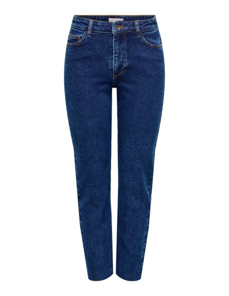 VAQUEROS JDYLULLU HWSTRAIGHT ANK JEANS DB NOOS Dark Blue Denim