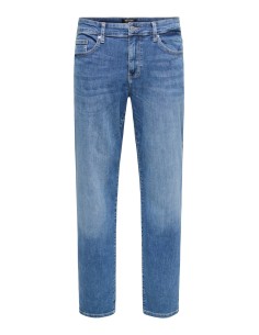 VAQUEROS ONSWEFT REG. MB 6755 MAT DNM NOOS Medium Blue Denim