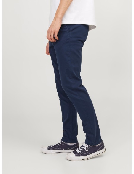 PANTALON CHINO JPSTMARCO BOWIE NOOS Navy Blazer