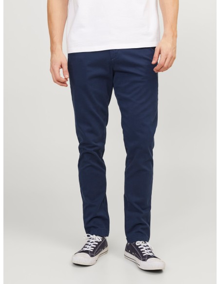 PANTALON CHINO JPSTMARCO BOWIE NOOS Navy Blazer