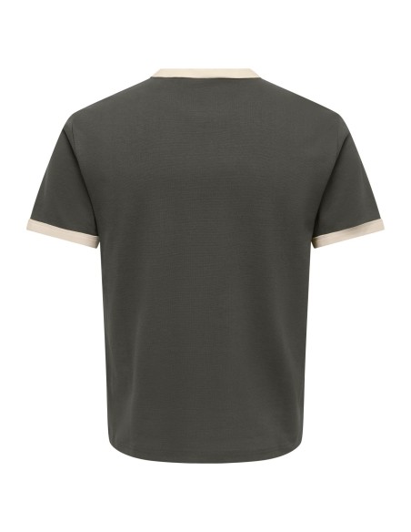 CAMISETA ONSWILLO REG SS TEE NOOS Beluga ANTIQUE WHITE