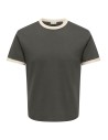 CAMISETA ONSWILLO REG SS TEE NOOS Beluga ANTIQUE WHITE