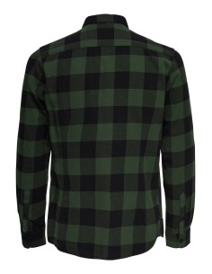 CAMISA ONSGUDMUND LS CHECKED SHIRT NOOS Forest Night 2