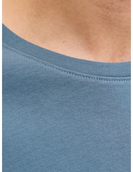 CAMISETA JJEPAULOS TEE SS CREW NECK NOOS Blue Mirage