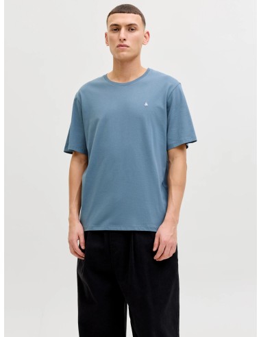 CAMISETA JJEPAULOS TEE SS CREW NECK NOOS Blue Mirage