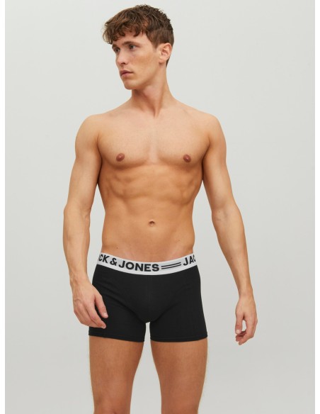 PACK 3 BOXER SENSE TRUNKS 3-PACK NOOS Black