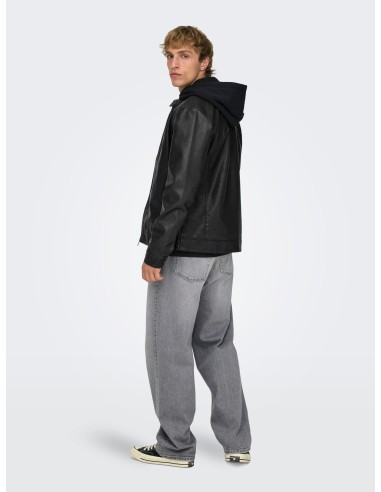 ONSMIKE PU RACER JACKET OTW NOOS Black