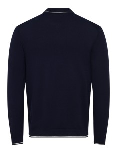 ONSWYLER REG 14SS ZIP POLO FRML Dark Navy CLOUD DANCER 2