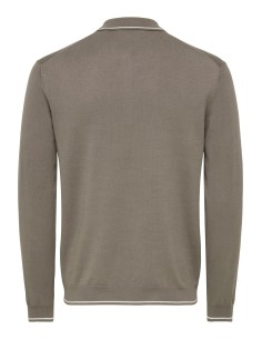 ONSWYLER REG 14SS ZIP POLO FRML Falcon CLOUD DANCER 2